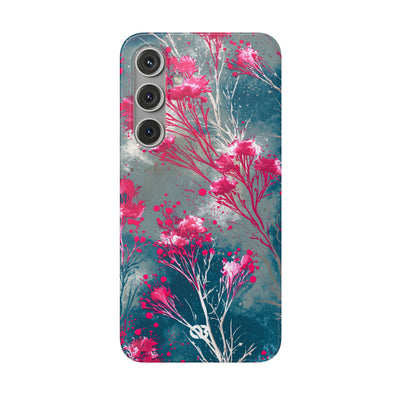 Cyber Blossom · Lite Phone Case for Samsung · Teal
