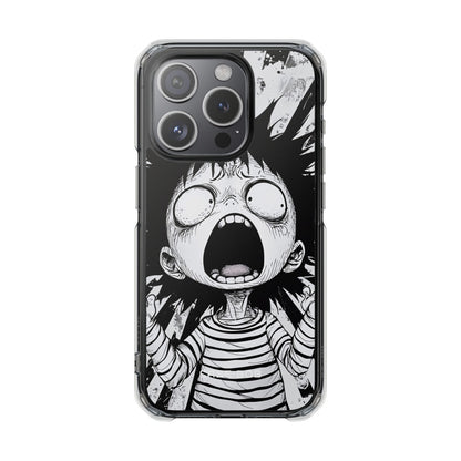 Screaming Stripes iPhone 15 Pro Case - Impact
