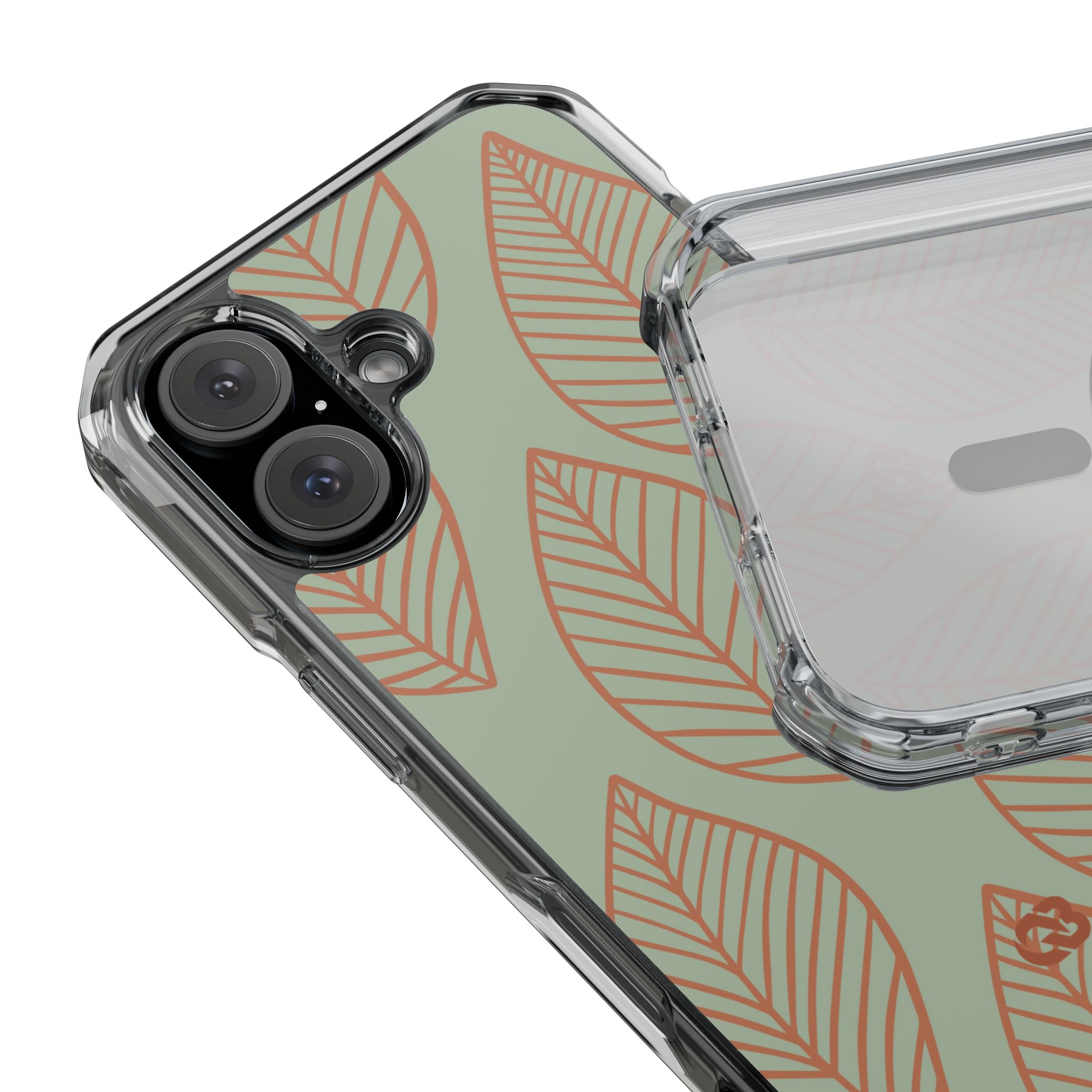 Sage Earth Leaves · Impact Telefoncover for iPhone · Magsafe