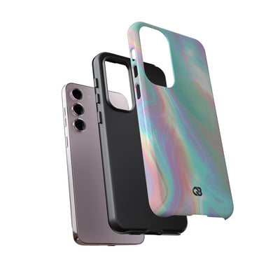 Prismatic Liquid Light · Tough Phone Case for Samsung · Teal