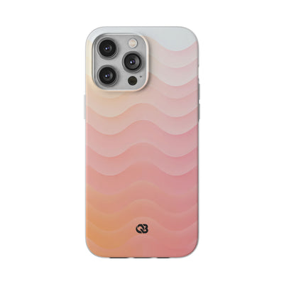 Blush Horizon Waves · Lite Phone Case for iPhone ·  Pink