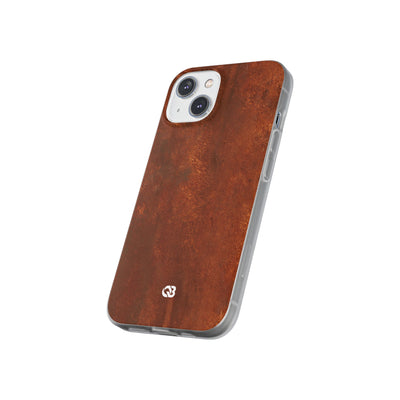 Orange Lite Phone Case for iPhone - Oxidized Iron Crust