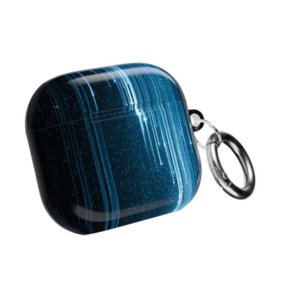 Nocturnal Cascade · Hard Case for AirPods & AirPods Pro · Black