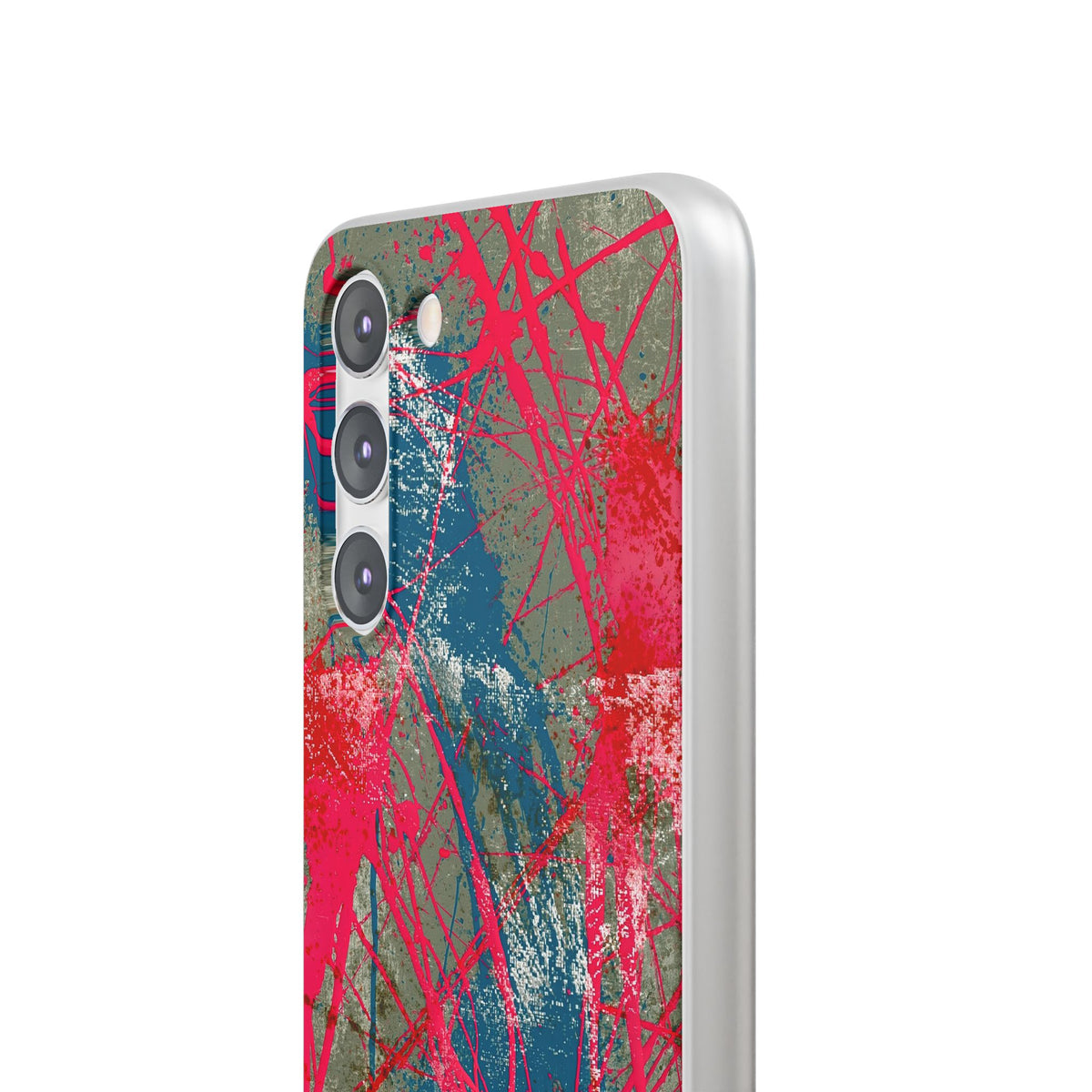 Neon Static Drip · Lite Phone Case for Samsung · Pink