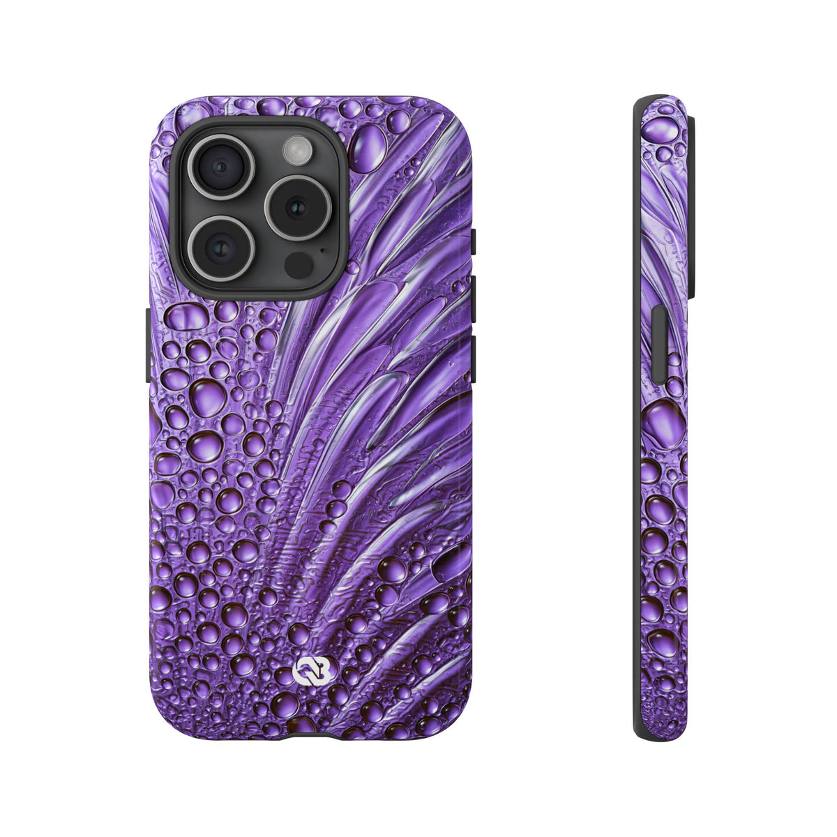 Violet Liquid Gel · Tough Phone Case for iPhone · Purple