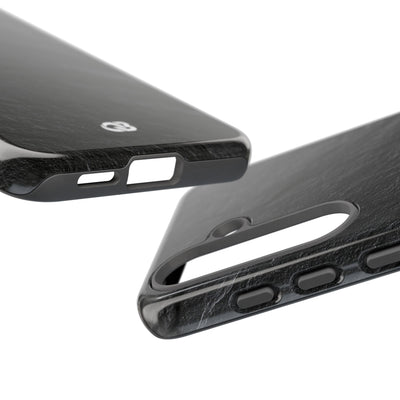 Obsidian Slate · Tough Phone Case for Samsung · Black