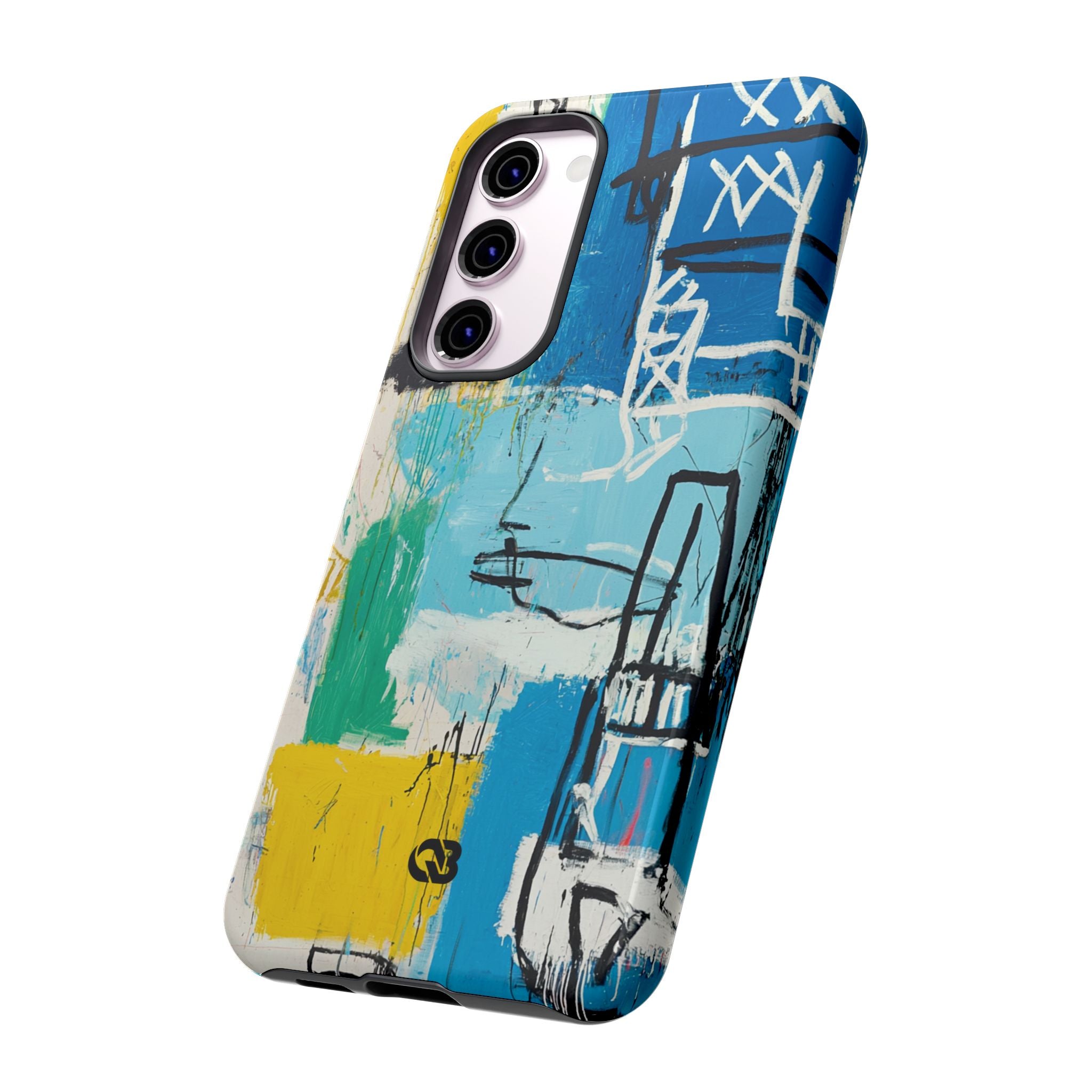 Azure Urban Scribble · Tough Phone Case for Samsung