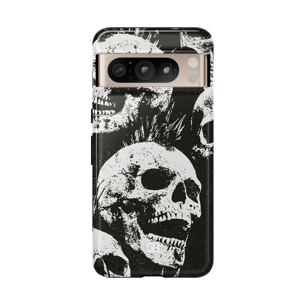 Punk Skull Riot · Tough Phone Case for Pixel ·  Black