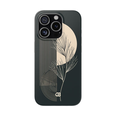Black Lite Phone Case for iPhone - Obsidian Sand Willow