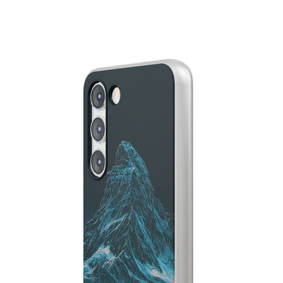 Glacial Alpine Peak · Lite Phone Case for Samsung · Blue