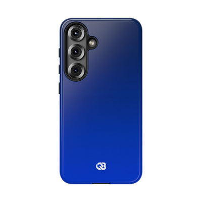 Blue Tough Phone Case for Samsung - Cobalt Depth Shift