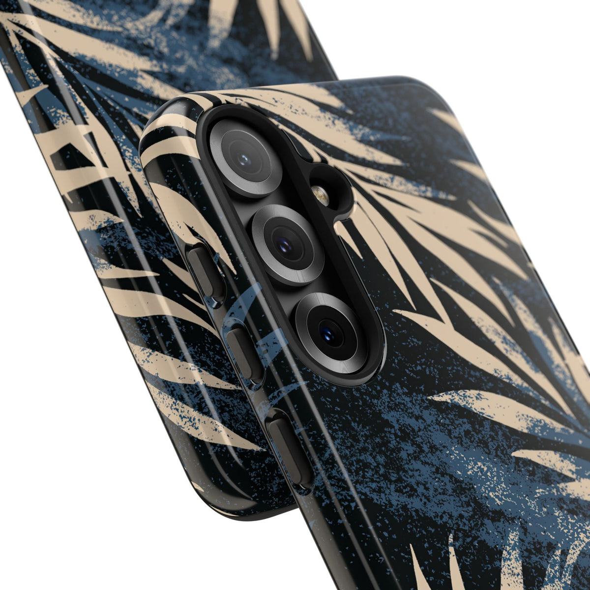 Indigo Palm Horizon · Tough Phone Case for Samsung · Blue