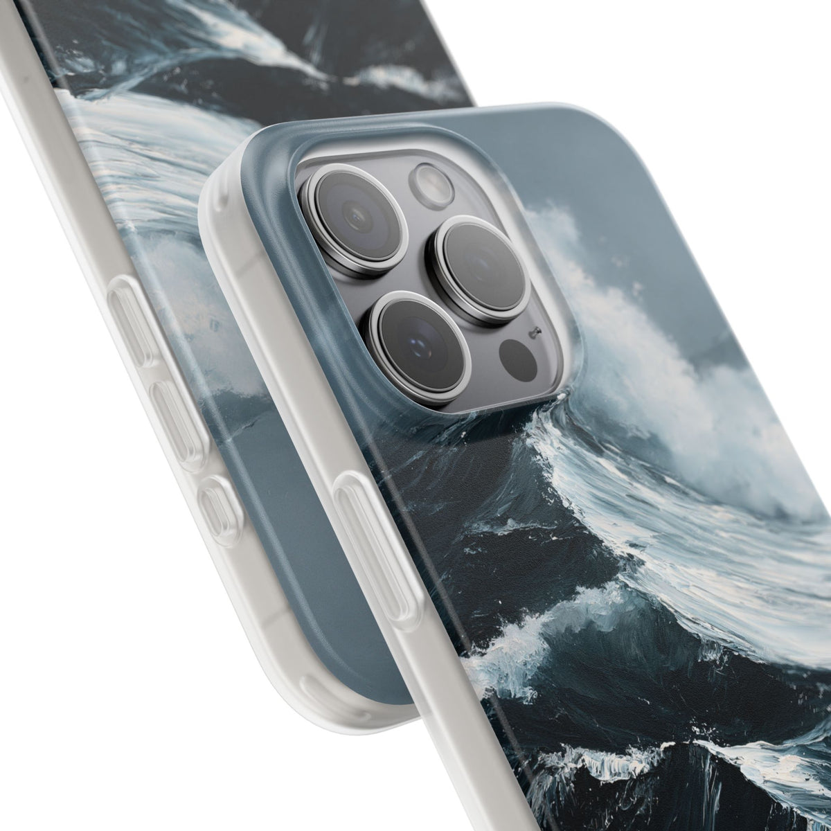 Nordic Swell · Lite Phone Case for iPhone ·  Blue