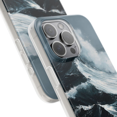 Nordic Swell · Lite Phone Case for iPhone ·  Blue