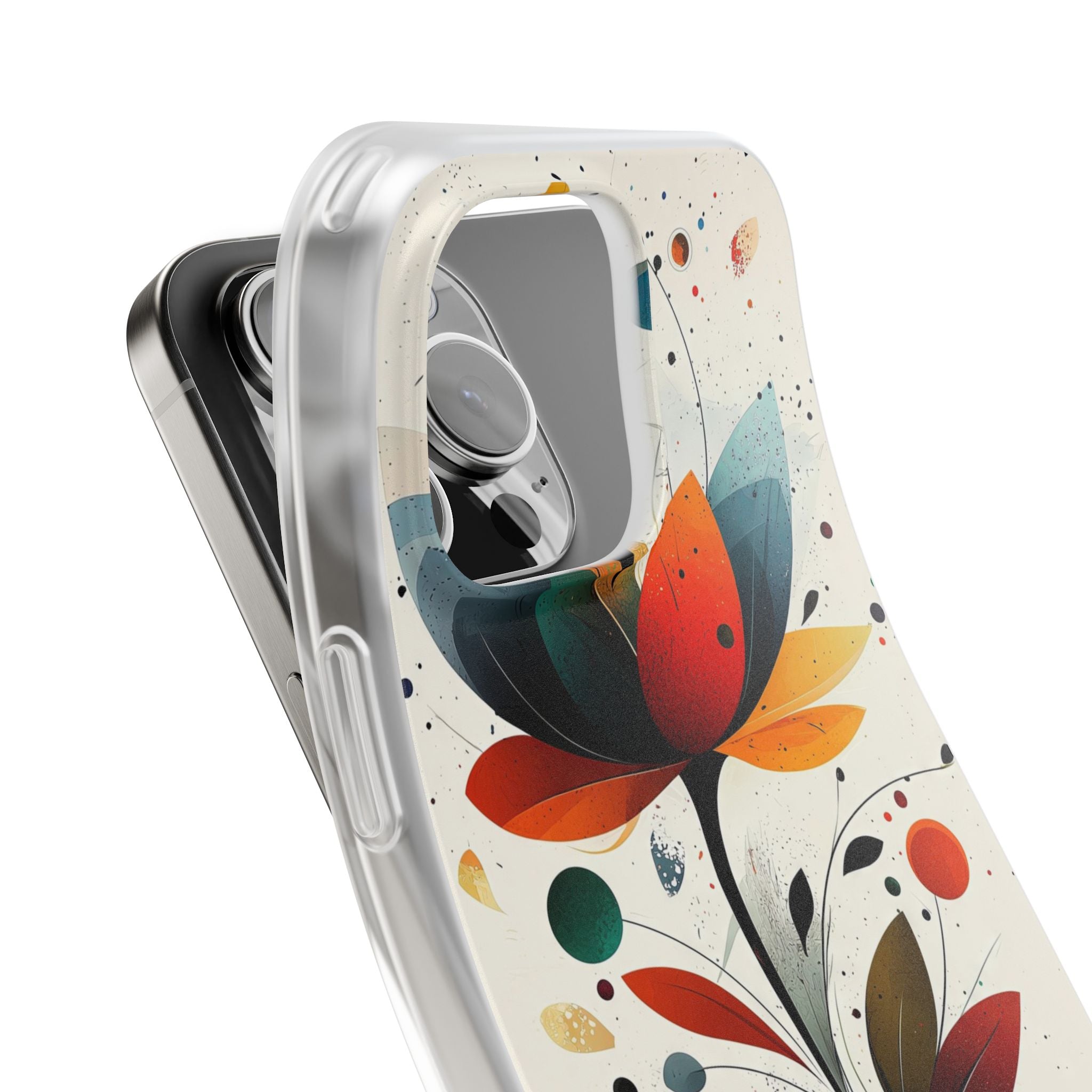 Burnt Petal Abstract · Soft