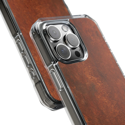 Orange Impact MagSafe Phone Case for iPhone - Oxidized Iron Crust