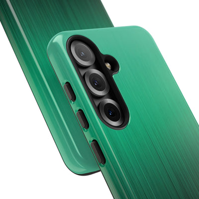 Emerald Cascade · Tough Phone Case for Samsung · Green