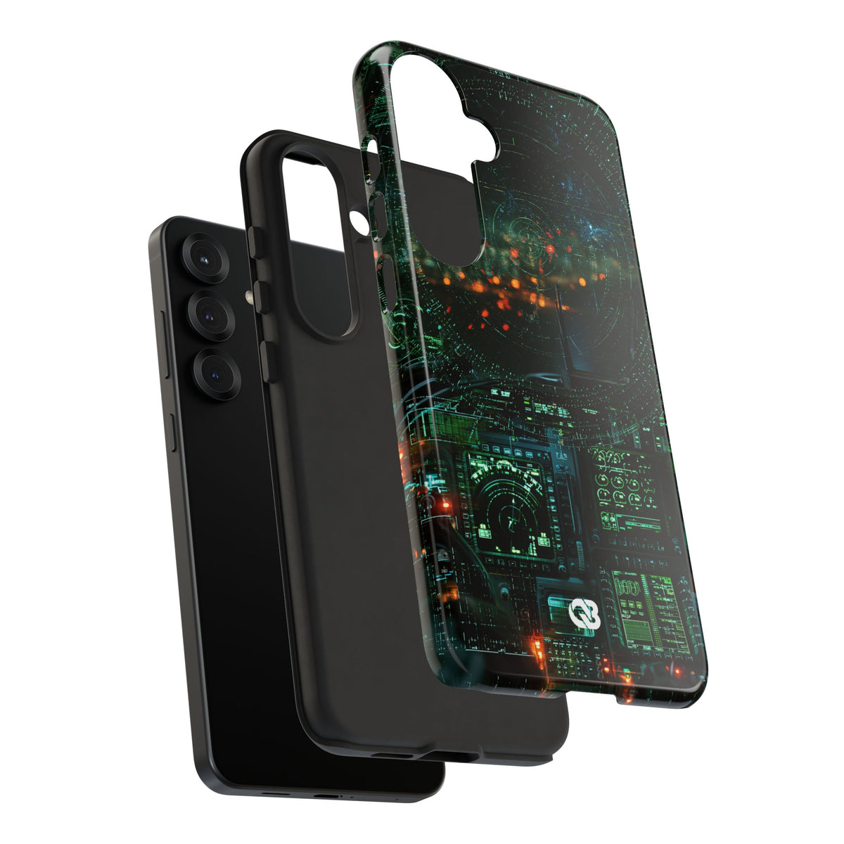 Tactical Avionics HUD · Tough Phone Case for Samsung · Green