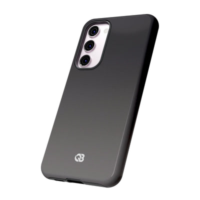 Grey Tough Phone Case for Samsung - Obsidian Ash Fade