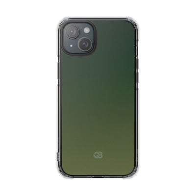Green Impact MagSafe Phone Case for iPhone - Shadow Moss Grain