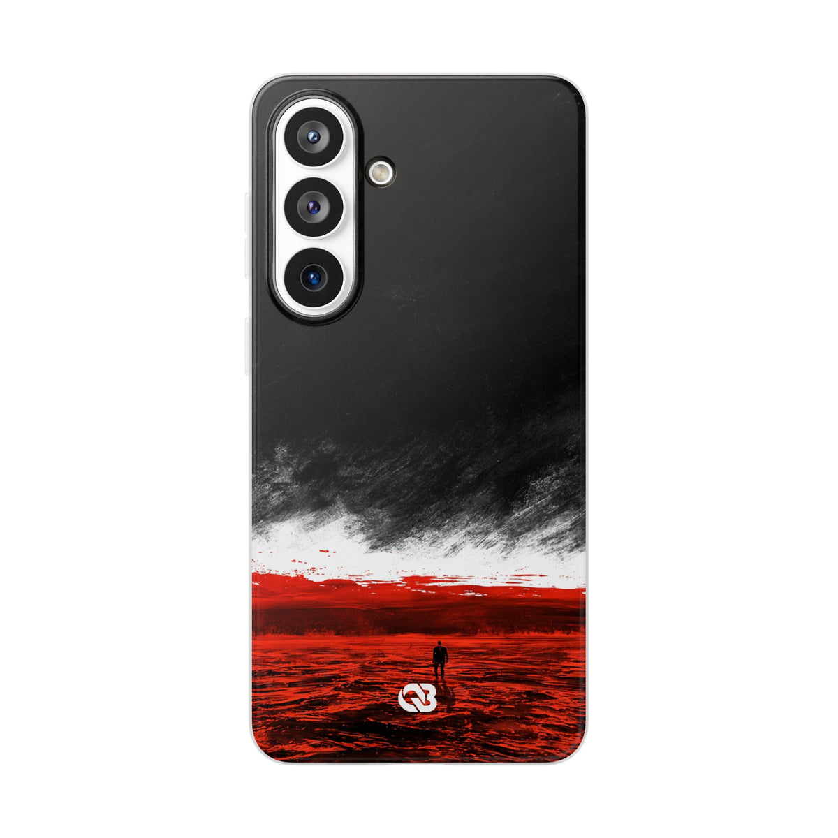 Crimson Horizon · Lite Phone Case for Samsung · Black