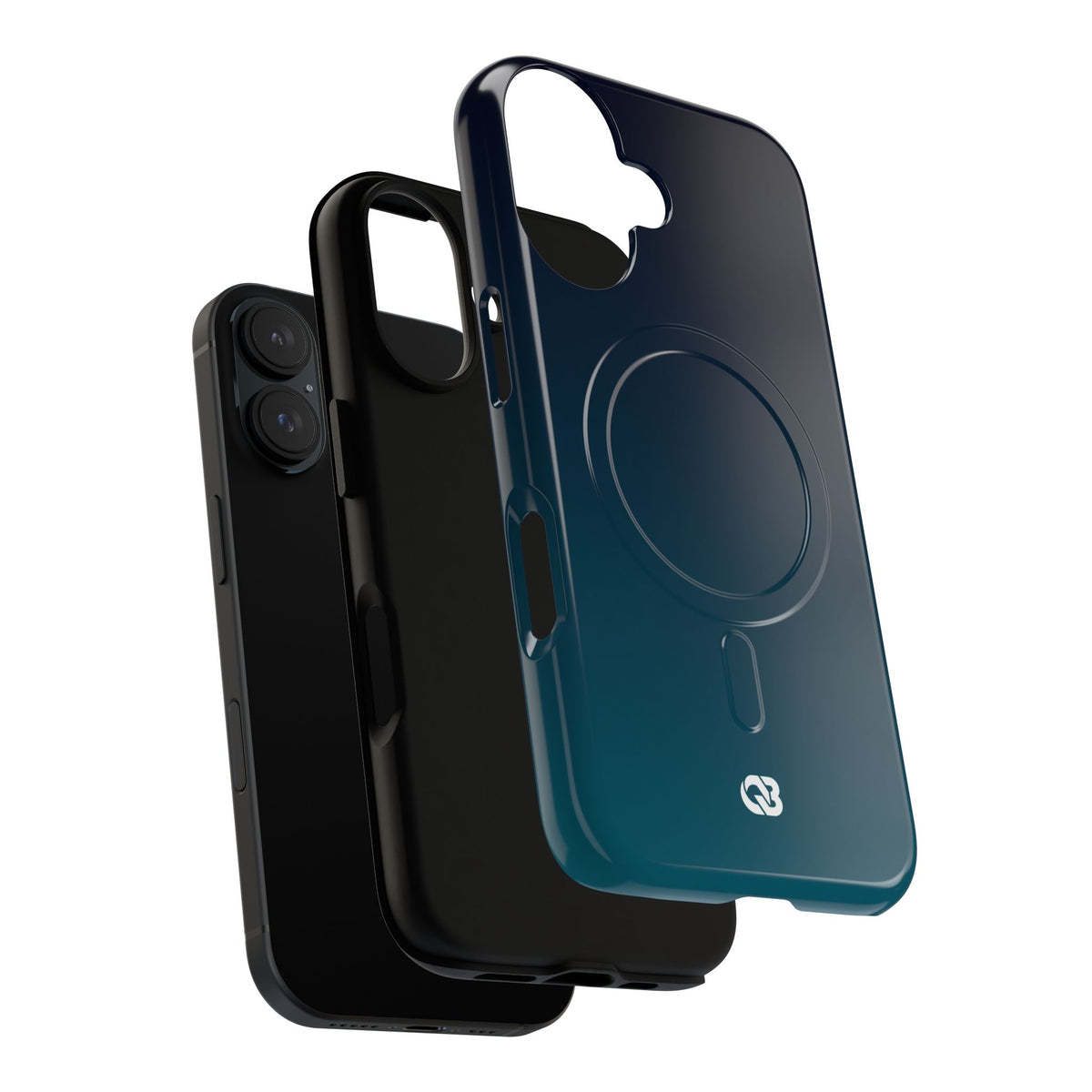 Abyssal Midnight · Tough 2.0 Magnetic Phone Case for iPhone · Blue