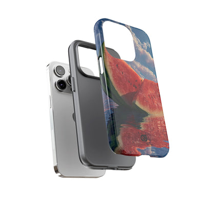 Ruby Melon Tide · Tough Phone Case for iPhone