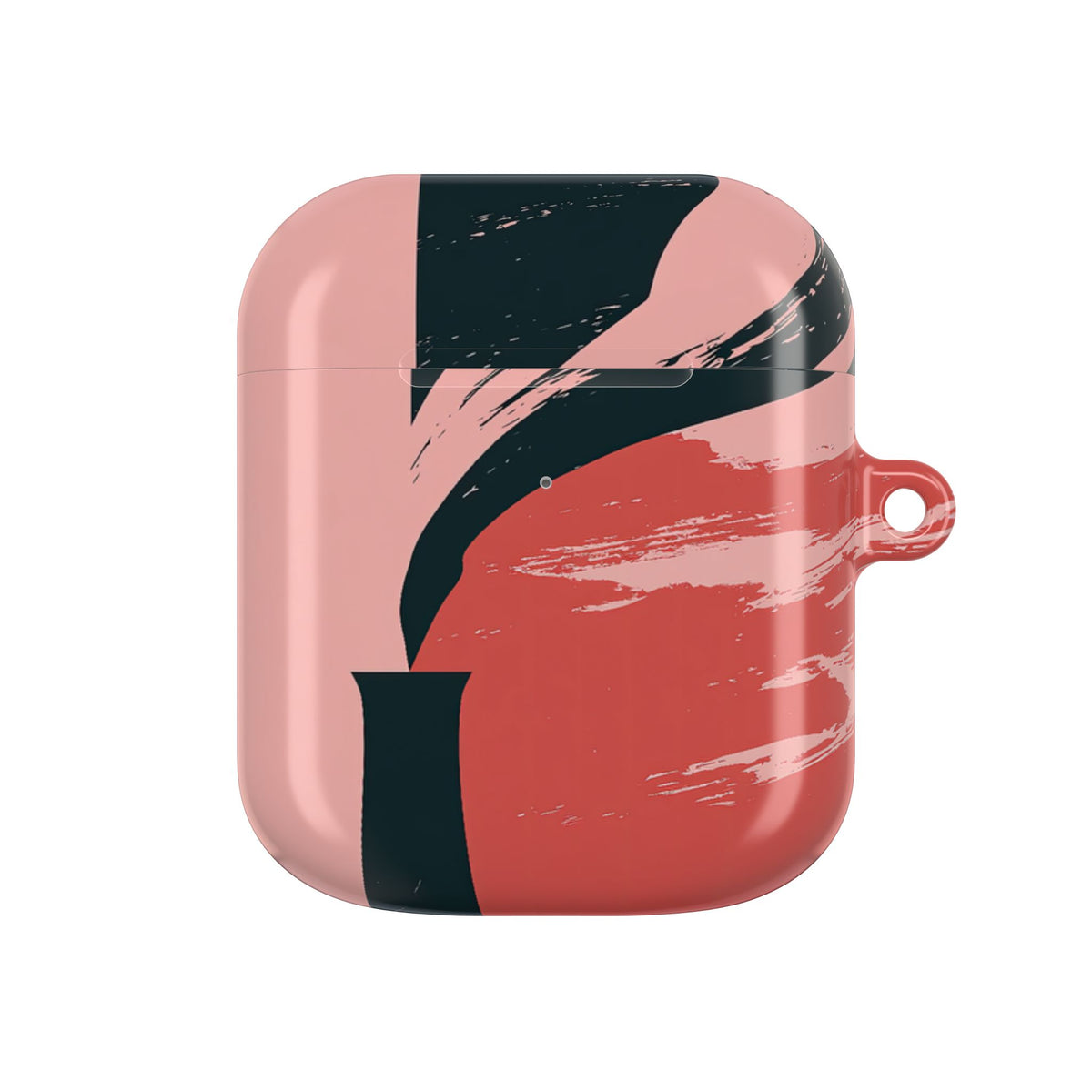 Crimson Horizon · Hard Case for AirPods & AirPods Pro · Red