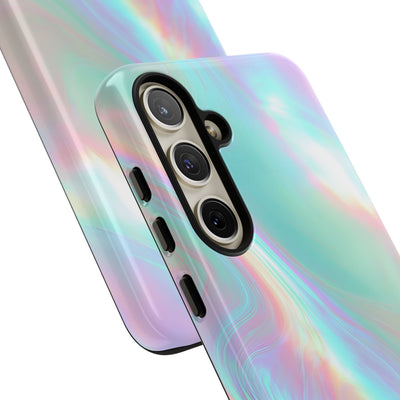 Prismatic Liquid Light · Tough Phone Case for Samsung · Teal