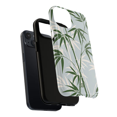 Green Tough 2.0 Magsafe Phone Case for iPhone - Kyoto Bamboo Canopy