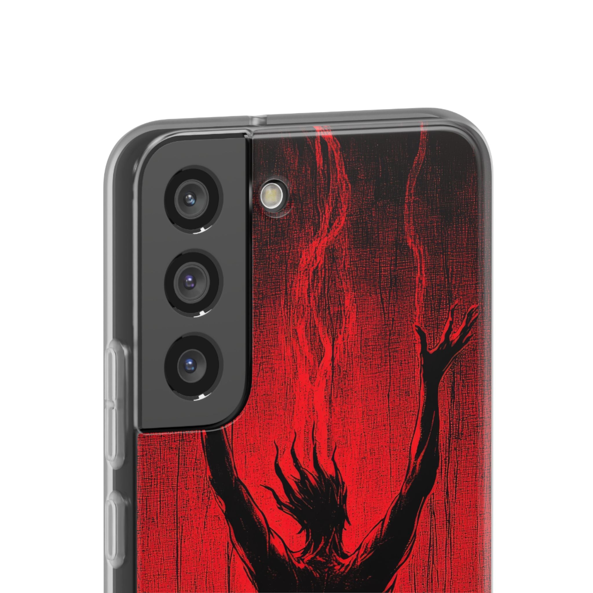 Crimson Shadow Ascent · Soft Coque de téléphone pour Samsung