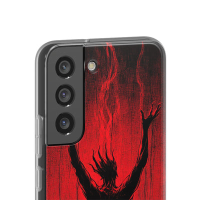 Crimson Shadow Ascent · Soft Coque de téléphone pour Samsung