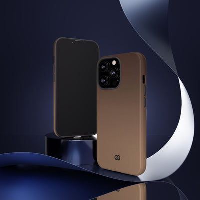 Umber Fade · Tough Phone Case for iPhone · Brown