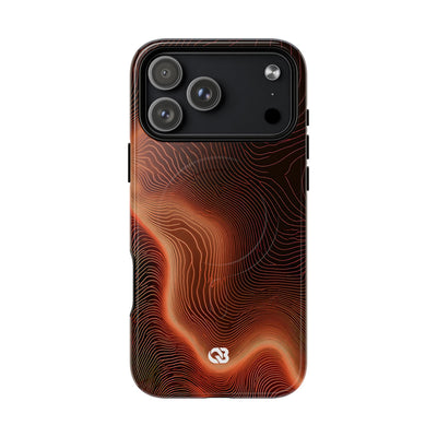 Caldera Ridge · Tough 2.0 Magnetic Phone Case for iPhone · Orange