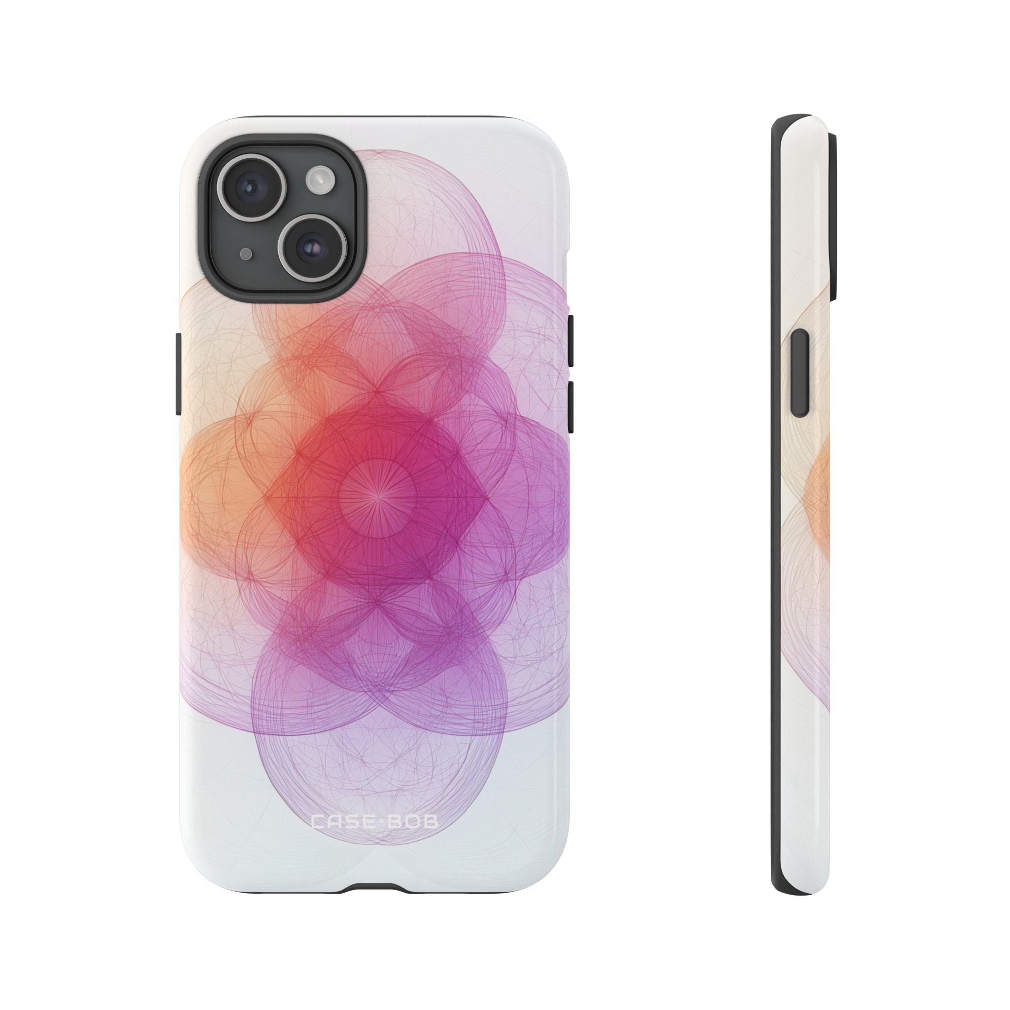 Blomsterrig Glans iPhone 15 Plus Cover - Tough