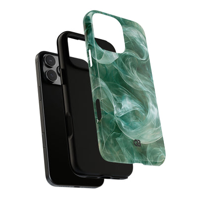 Translucent Aqua Flow · Tough Phone Case for iPhone · Teal