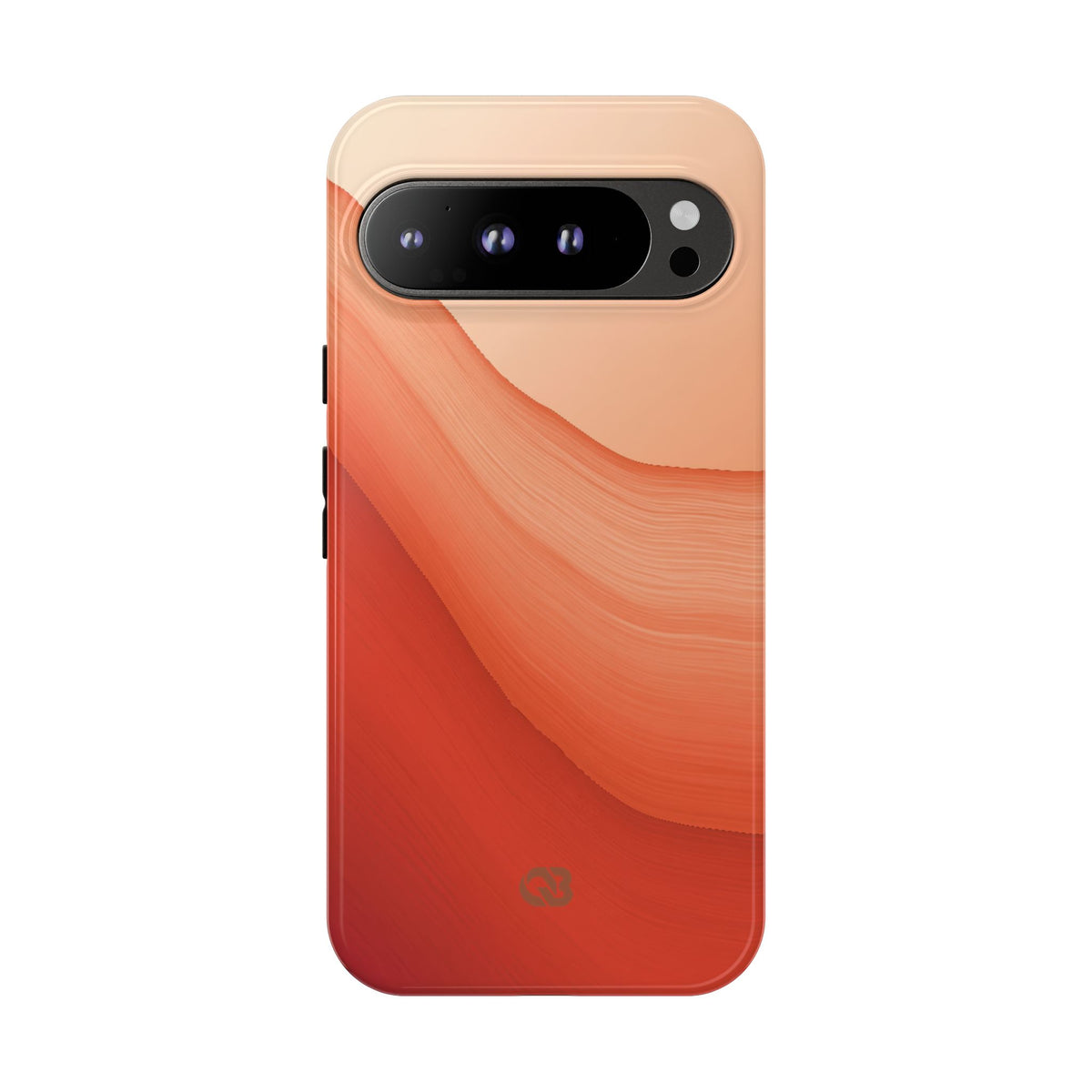 Terracotta Flow · Tough Phone Case for Pixel ·  Orange
