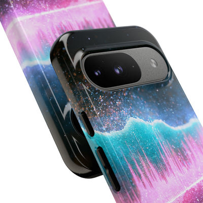 Digital Frequency · Tough Phone Case for Pixel ·  Pink