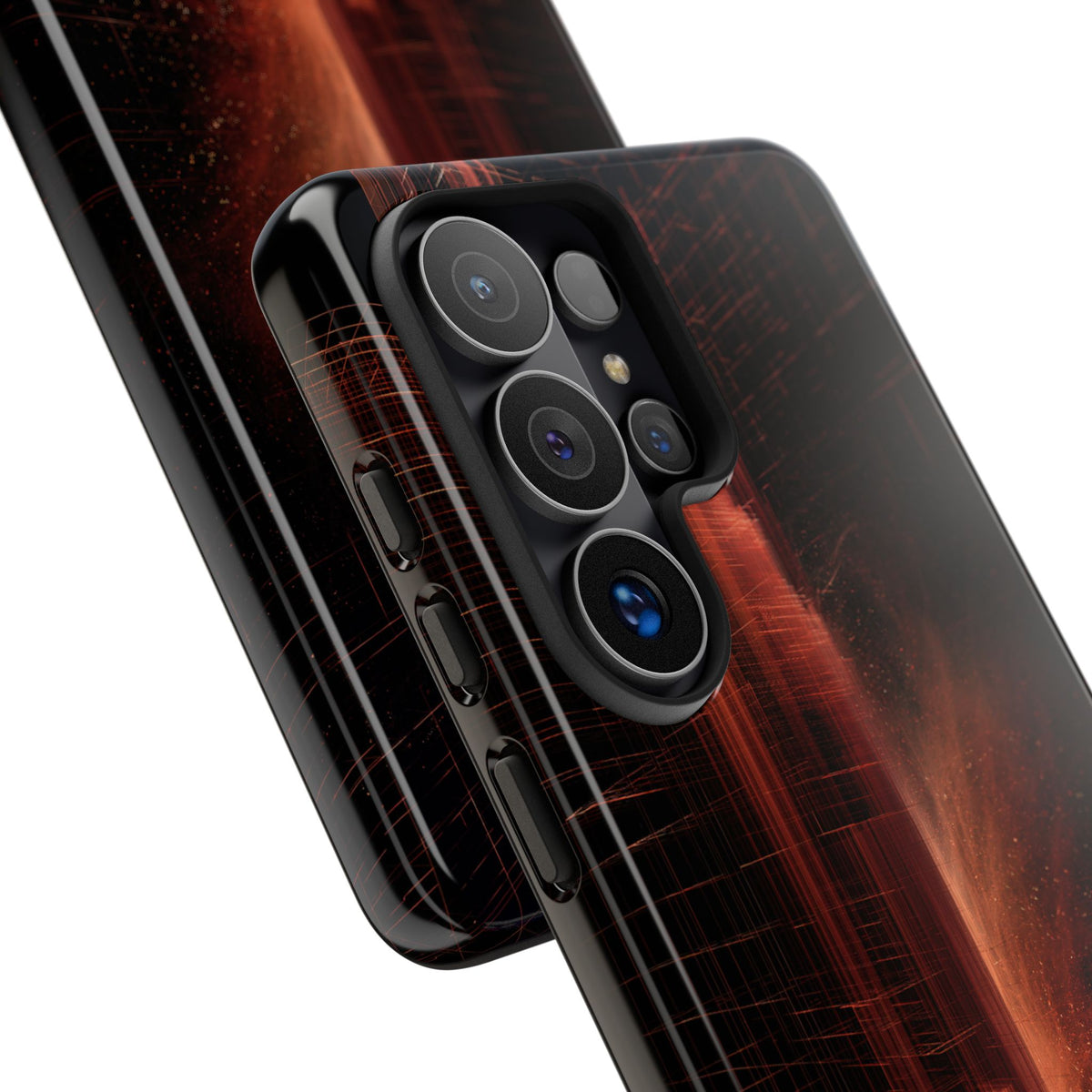 Luminous Monolith · Tough Phone Case for Samsung · Black