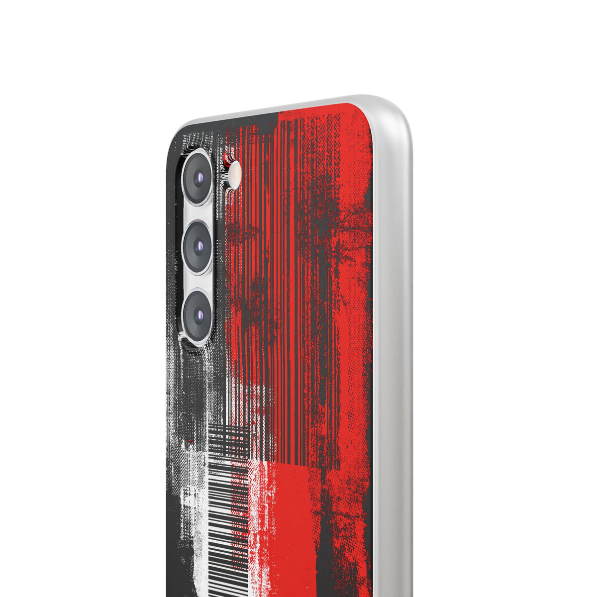 Distorted Barcode · Lite Phone Case for Samsung · Black