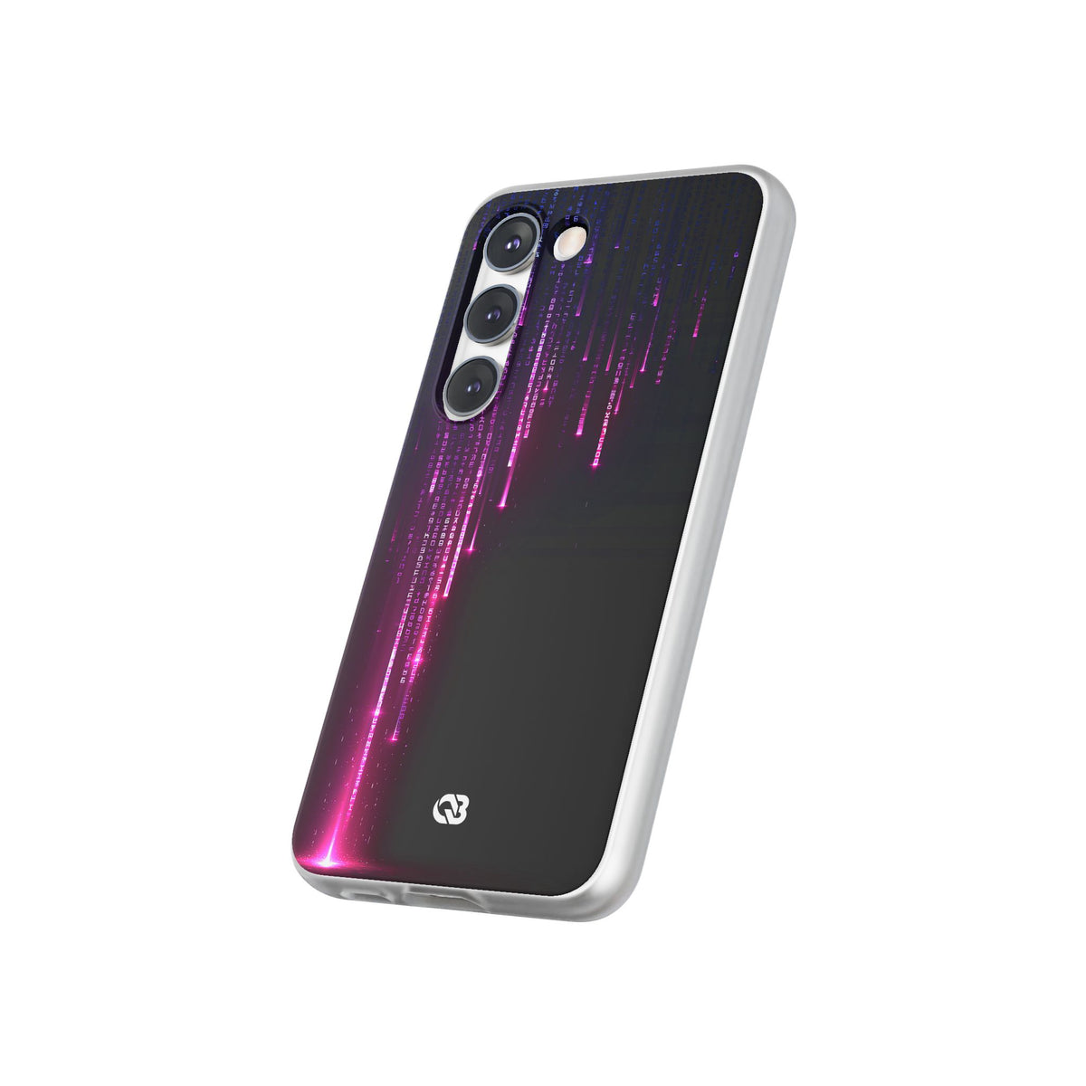 Binary Cascade · Lite Phone Case for Samsung · Black