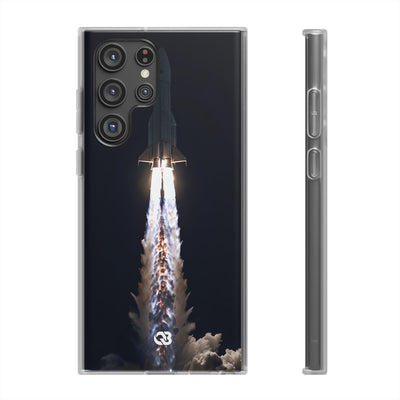 Obsidian Rocket Ascent · Soft Coque de téléphone pour Samsung