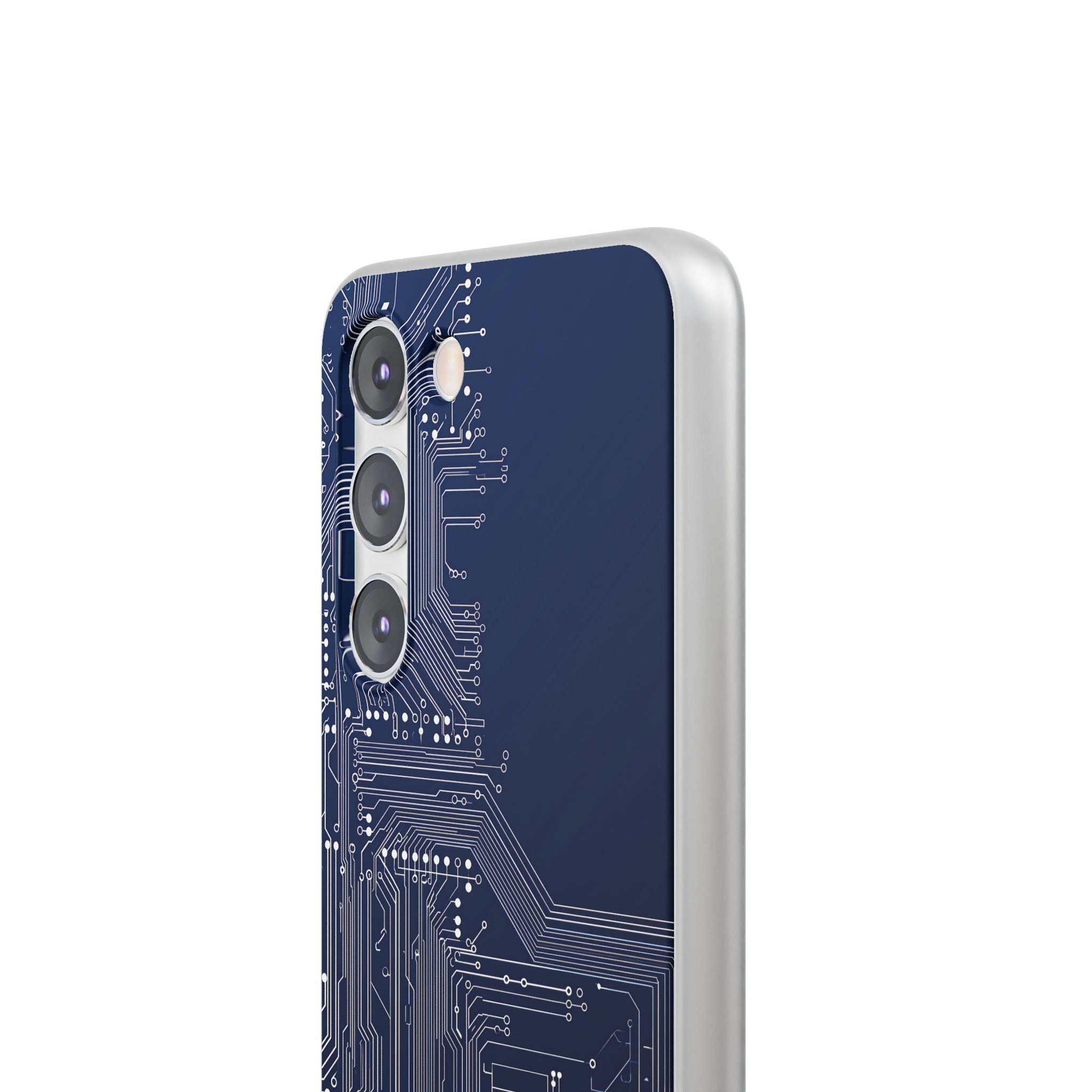 Blue Lite Phone Case for Samsung - Cobalt Data Stream
