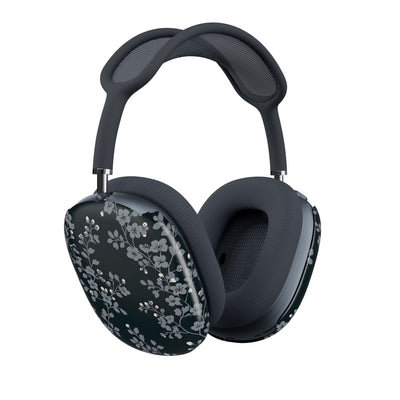 Nocturne Blossom Branch · Hard Case for AirPods Max · Black