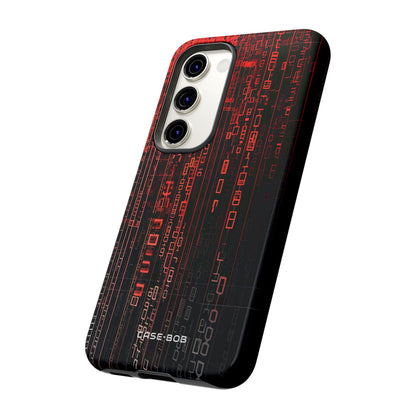 Crimson Glyphs Samsung S23 Case - Tough