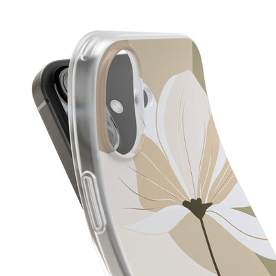 Beige Lite Phone Case for iPhone - Sage Linen Magnolia