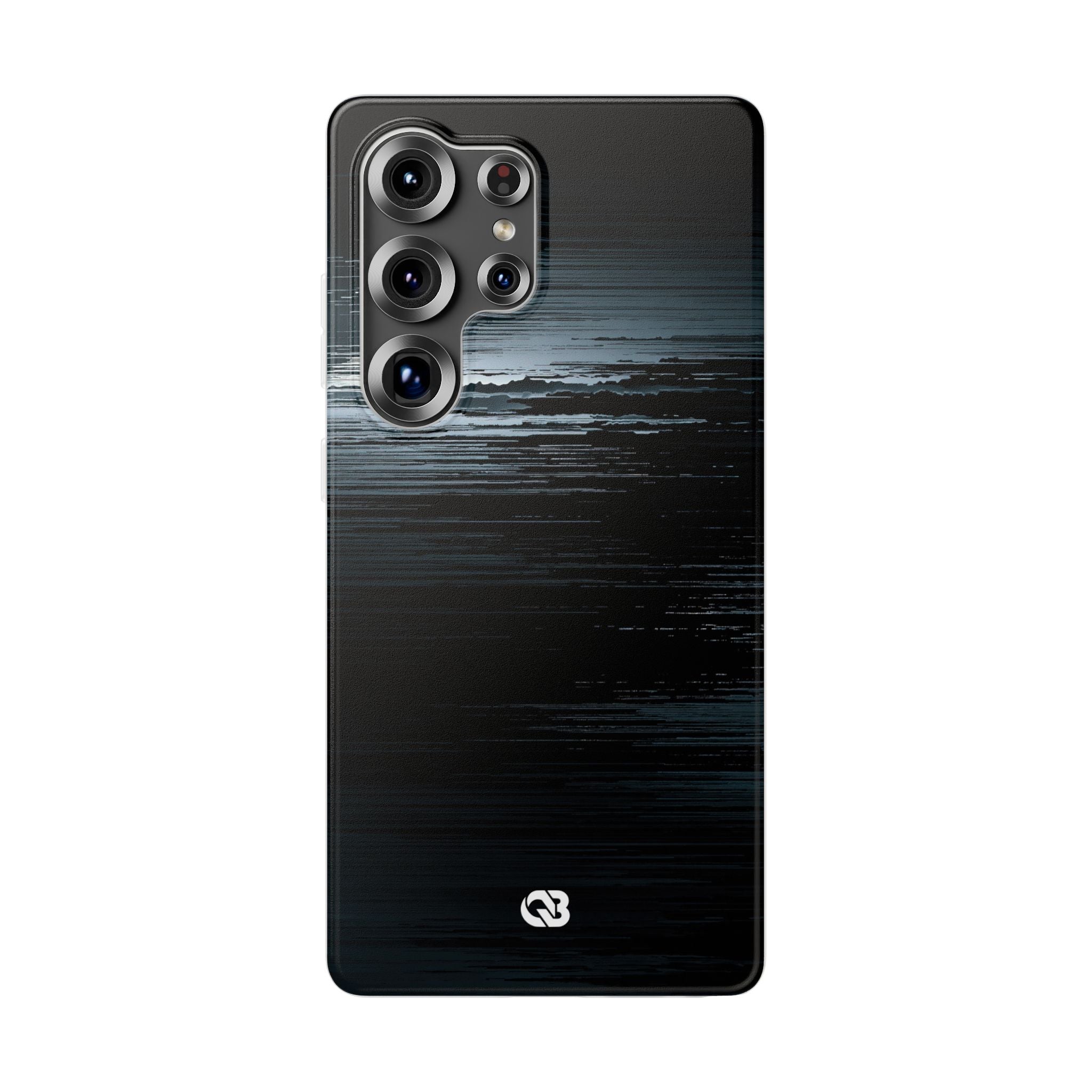 Black Lite Phone Case for Samsung - Frozen Signal Glitch
