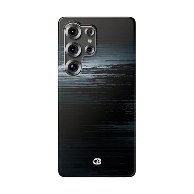 Black Lite Phone Case for Samsung - Frozen Signal Glitch