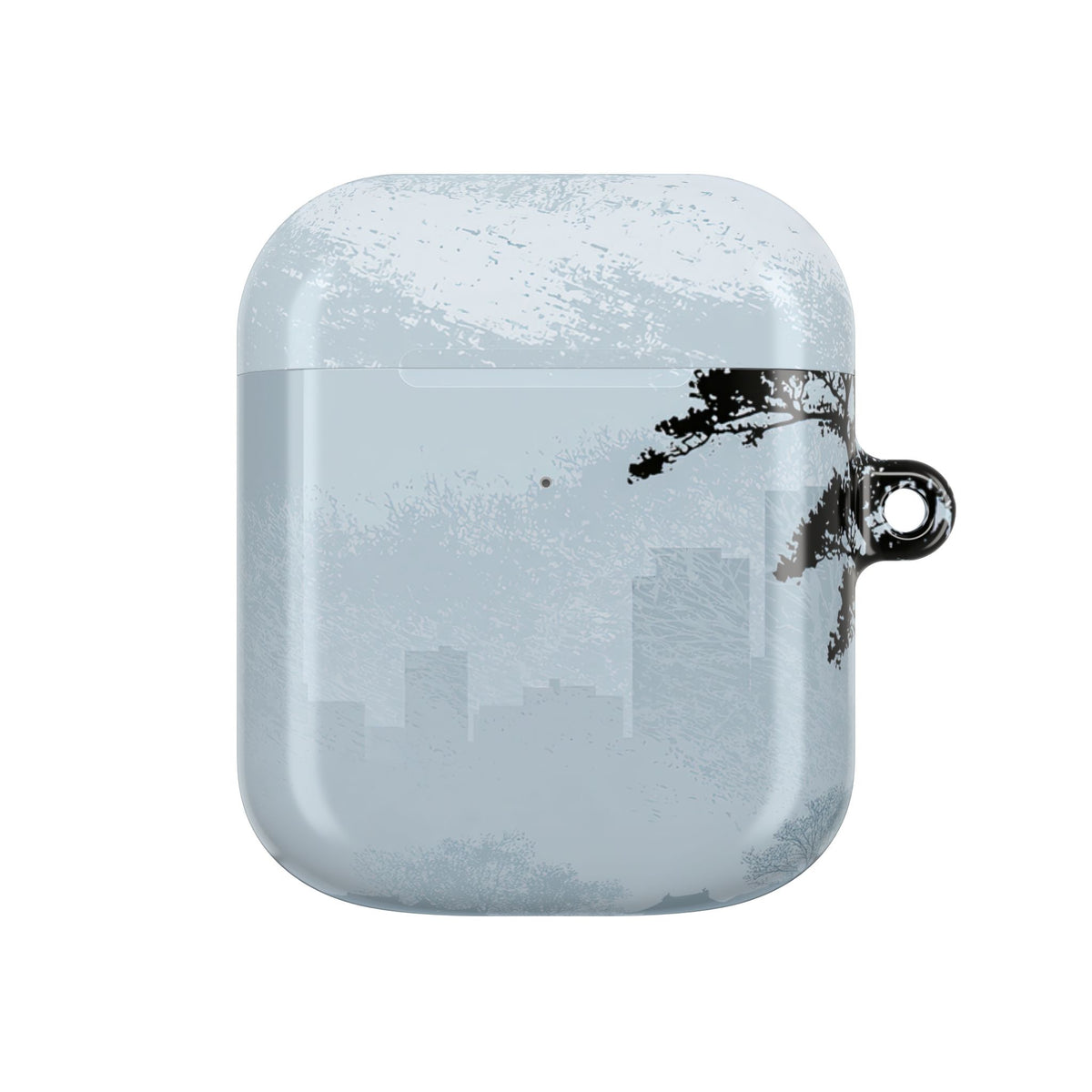 Misty Horizon · Hard Case for AirPods & AirPods Pro · Blue