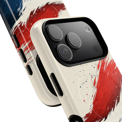 Red Surge iPhone 17 Pro Case - Tough+ - CASE•BOB